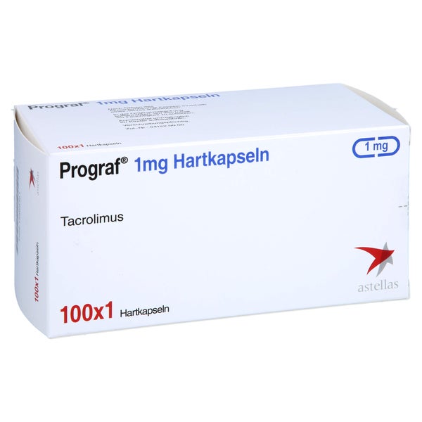 Prograf 1 mg Hartkapseln 100 St