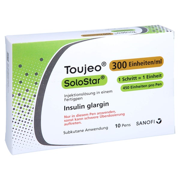 TOUJEO 300 E/ml SoloStar Inj.-Lsg.i.e.Fertigpen 10X1,5 ml