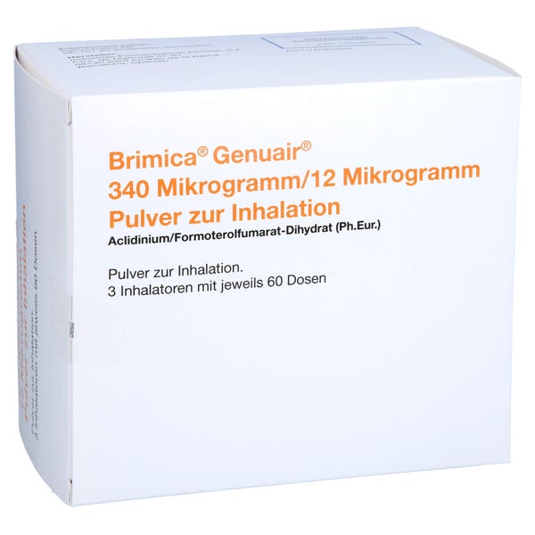 BRIMICA Genuair 340 µg/12 µg Plv.z.Inhalation 60ED 3 St