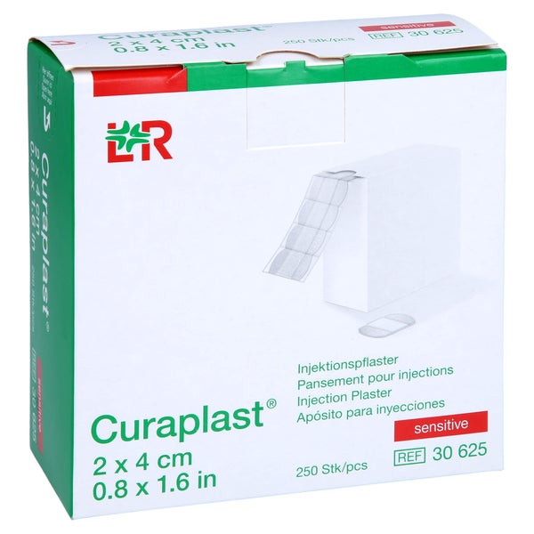 Curaplast Inj.-pflaster Sensitiv 2x4 cm 250 St