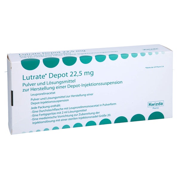 LUTRATE Depot 22,5 mg P.u.LM z.H.e.Dep.Inj.-Susp. 1 St