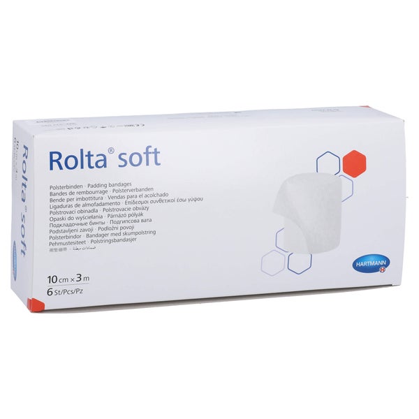 Rolta soft Synth.-wattebinde 10 cmx3 m 6 St