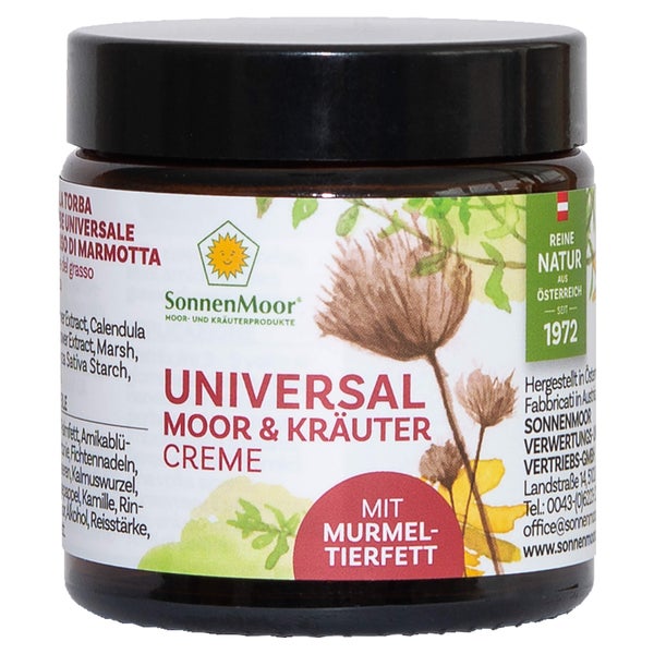 Universal Moor- U.kräutercreme m.Murmelt 90 g