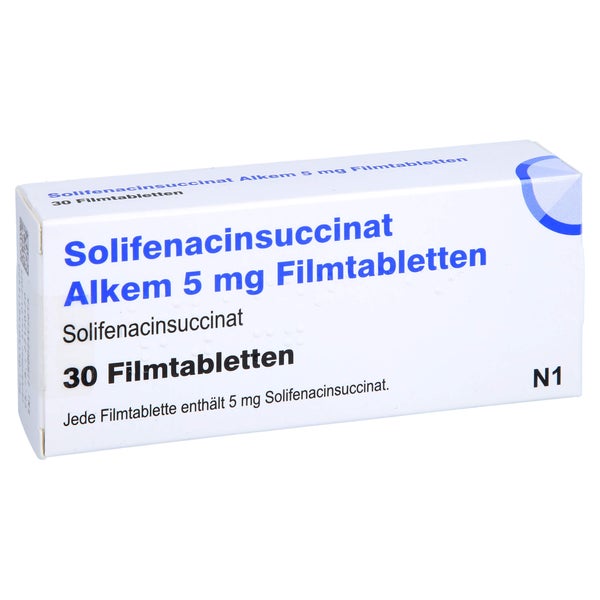 SOLIFENACINSUCCINAT Alkem 5 mg Filmtabletten 30 St