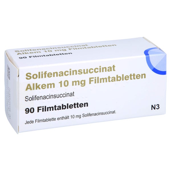 SOLIFENACINSUCCINAT Alkem 10 mg Filmtabletten 90 St
