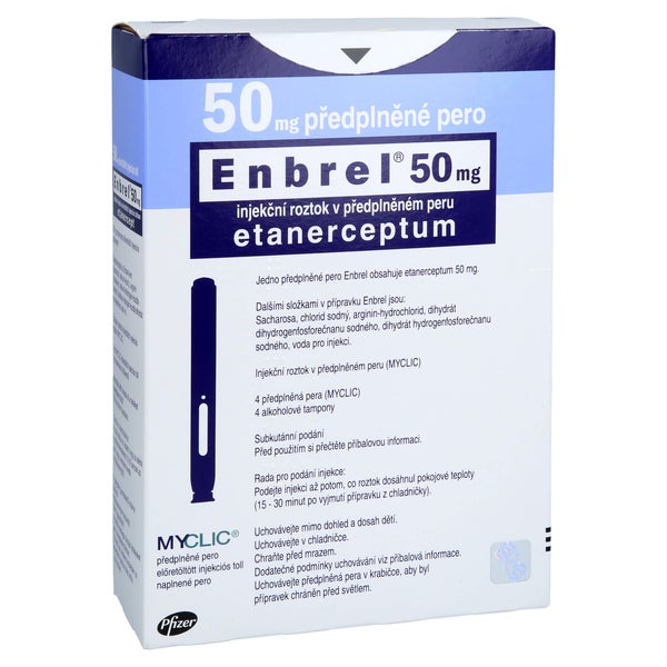 ENBREL 50 mg MYCLIC Injektionslösung i.e.Fertigpen 4 St
