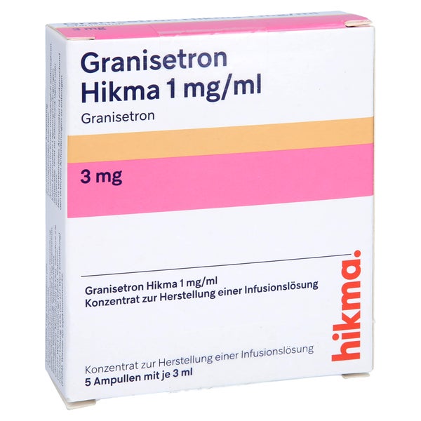 GRANISETRON Hikma 1 mg/ml Konz.z.Herst.e.Inf.-Lsg. 5X3 ml