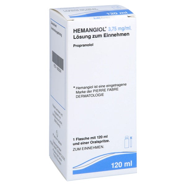 HEMANGIOL 3,75 mg/ml Lösung zum Einnehmen 120 ml