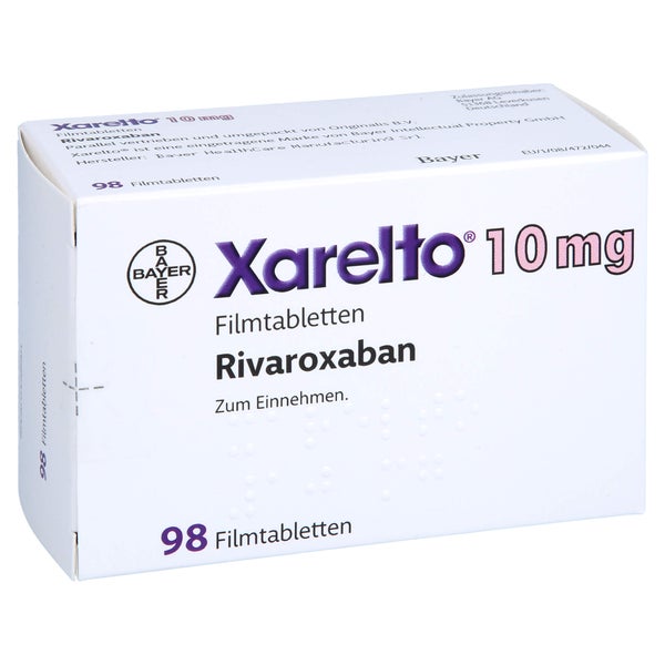 Xarelto 10 mg Filmtabletten 98 St