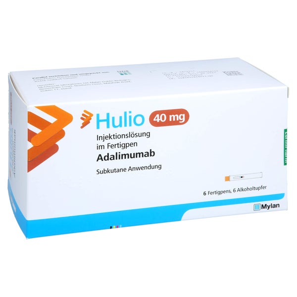 HULIO 40 mg/0,8 ml Injektionslösung im Fertigpen 6 St