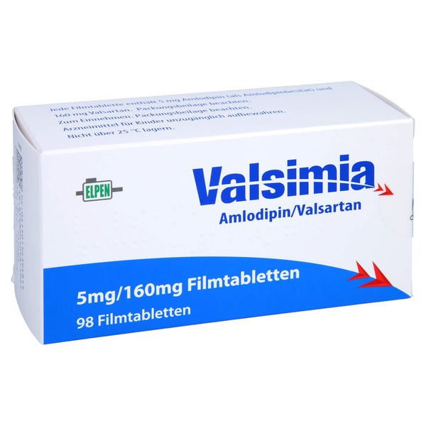 Valsimia 5 Mg/160 mg Filmtabletten 98 St