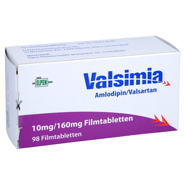 Valsimia 10 Mg/160 mg Filmtabletten 98 St
