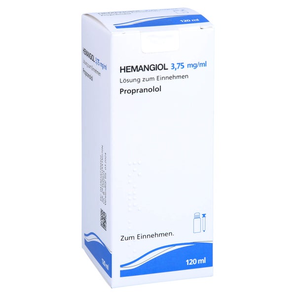 HEMANGIOL 3,75 mg/ml Lösung zum Einnehmen 120 ml