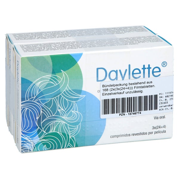 Daylette 0,02 mg/3 mg Filmtabletten 6X28 St