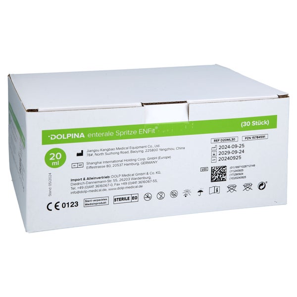 Dolpina Enterale Spritze ENFit 20 ml 30 St
