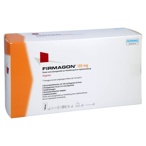FIRMAGON 120 mg Plv.u.Lösungsm.z.Her.e.Inj.-Lsg. 2 St