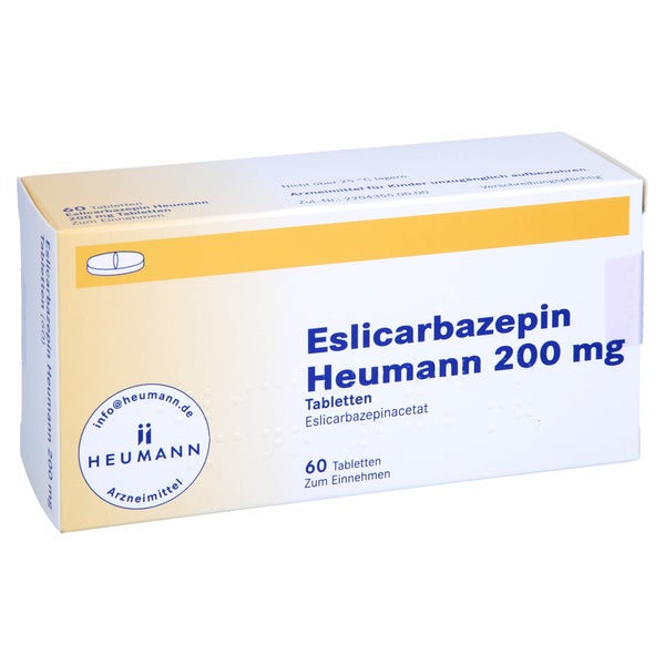Eslicarbazepin Heumann 200 mg Tabletten 60 St