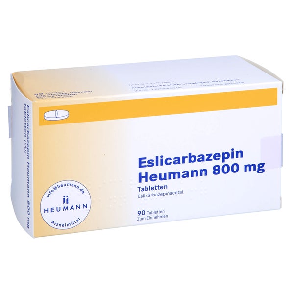 Eslicarbazepin Heumann 800 mg Tabletten 90 St