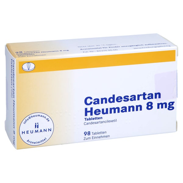 Candesartan Heumann 8 mg Tabletten 98 St