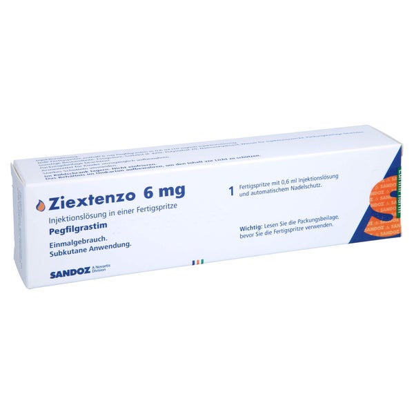 ZIEXTENZO 6 mg Inj.-Lsg.Fertigspr.m.autom.Nadels. 1 St