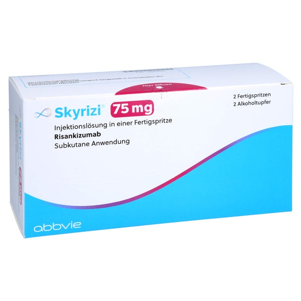 SKYRIZI 75 mg Injektionslösung i.e.Fertigspritze 2 St