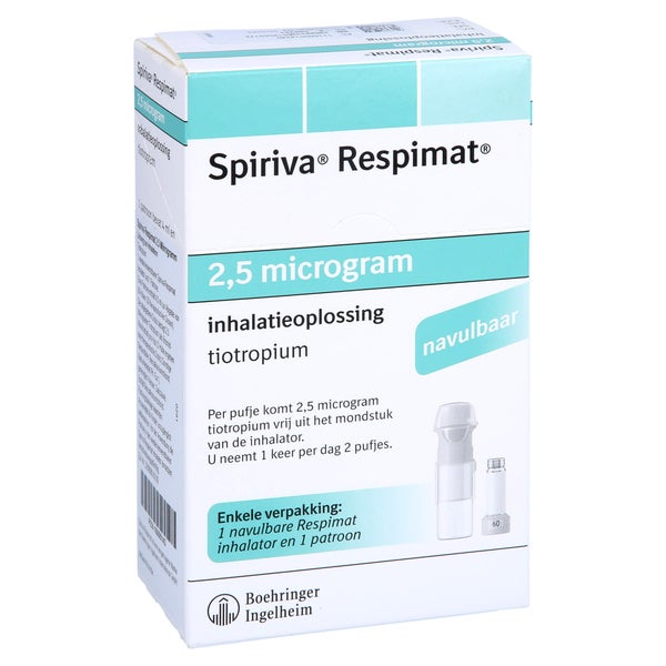 SPIRIVA Respimat 2,5 µg Lsg.z.Inh.wiederverwendbar 1X4,0 ml