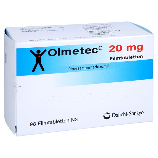 Olmetec 20 mg Filmtabletten 98 St