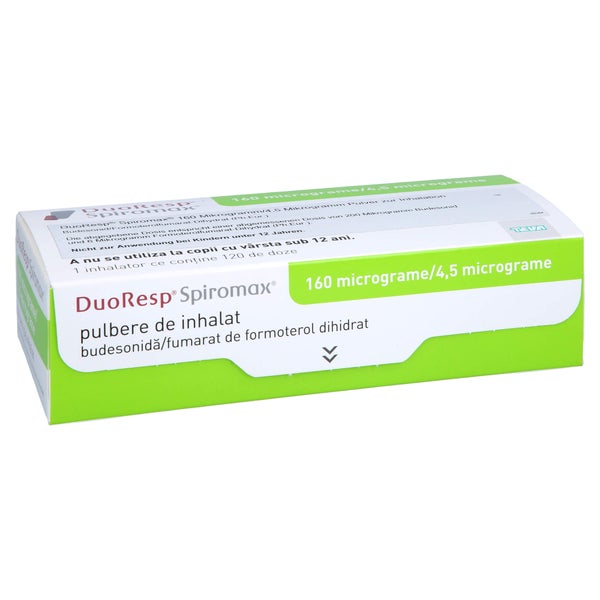 DUORESP Spiromax 160µg/4,5µg/Dosis 1x120ED Inh.-P. 1 St