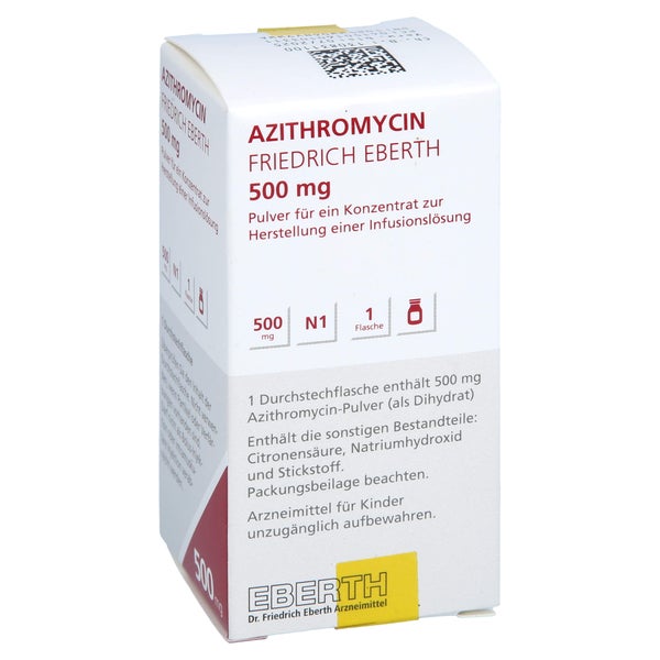 AZITHROMYCIN Friedrich Eberth 500 mg PKI 1 St