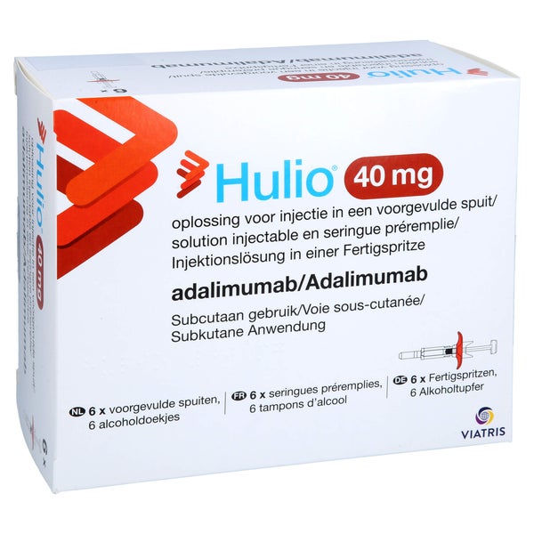 HULIO 40 mg/0,8 ml Injektionslösung i.e.Fertigspr. 6 St