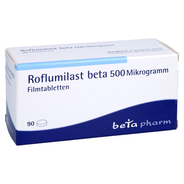 Roflumilast beta 500 µg Filmtabletten 90 St