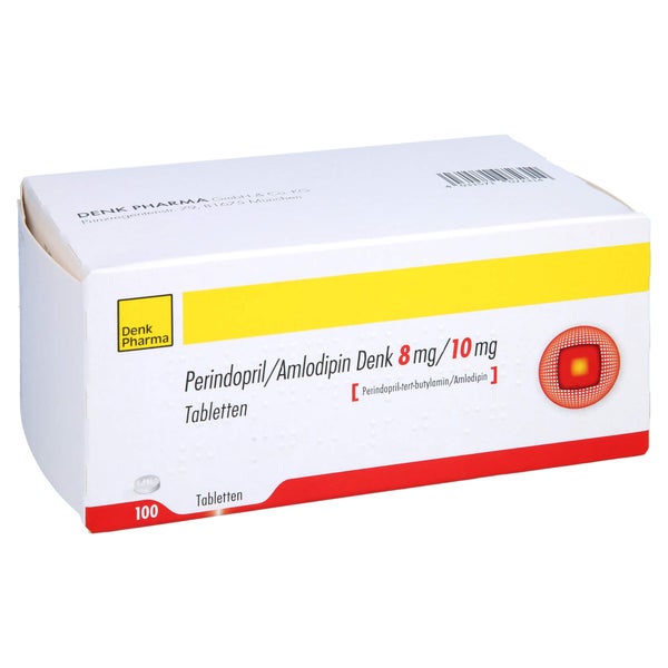 PERINDOPRIL/Amlodipin Denk 8 mg/10 mg Tabletten 100 St
