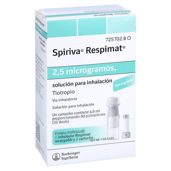 SPIRIVA Respimat 2,5 µg Lsg.z.Inh.wiederverwendbar 1X4,0 ml