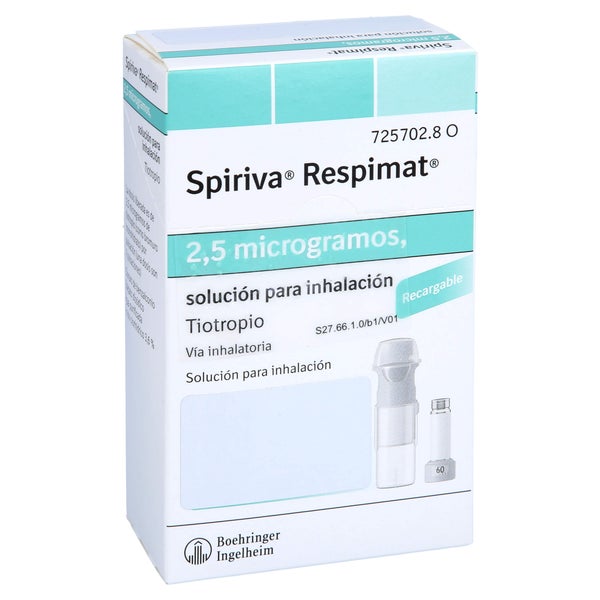 SPIRIVA Respimat 2,5 µg Lsg.z.Inh.wiederverwendbar 3X4,0 ml