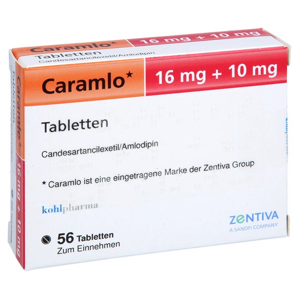 Caramlo 16 Mg/10 mg Tabletten 56 St