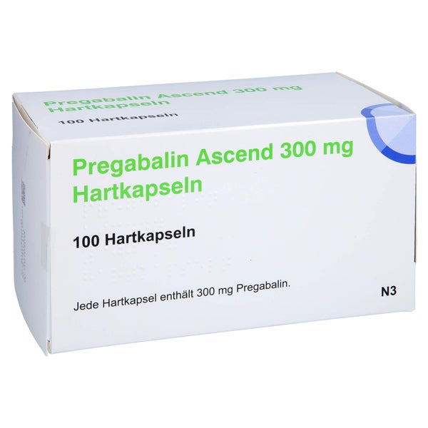 Pregabalin Ascend 300 mg Hartkapseln 100 St