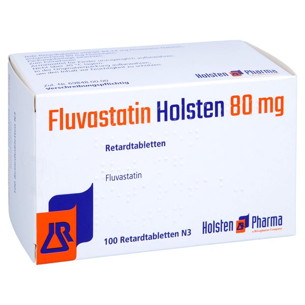 FLUVASTATIN Holsten 80 mg Retardtabletten 100 St