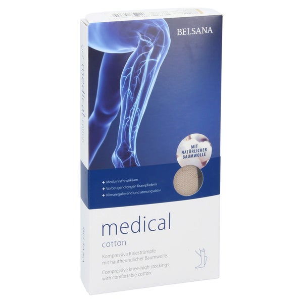 Belsana med Cotton AD Gr.M Gr.39-41 beig 2 St