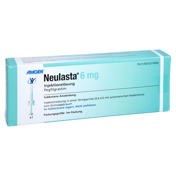 NEULASTA 6 mg Inj.-Lsg.Fertigspr.m.autom.Nadels. 1 St