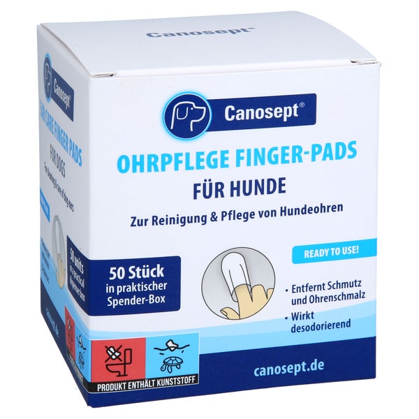 Canosept Ohrpflege Finger-pads f.Hunde 50 St