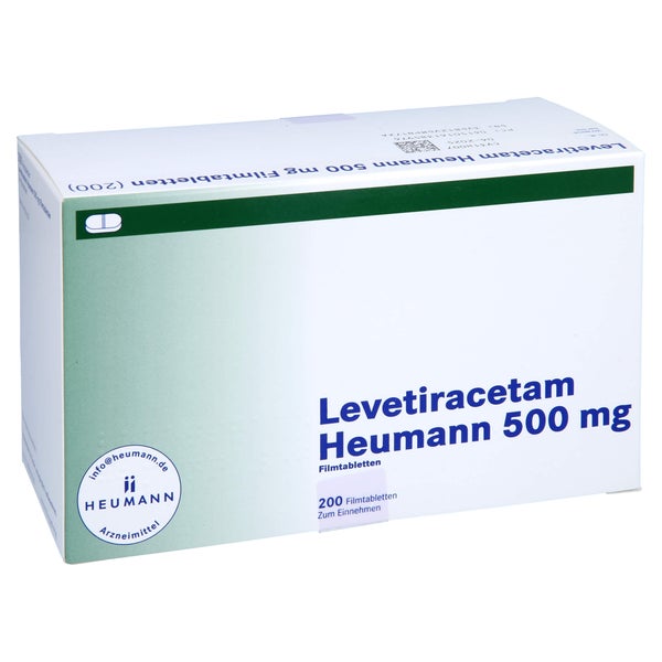 LEVETIRACETAM Heumann 500 mg Filmtabletten 200 St