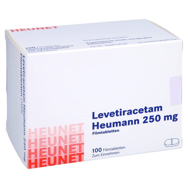 LEVETIRACETAM Heumann 250 mg Filmtabletten NET 100 St