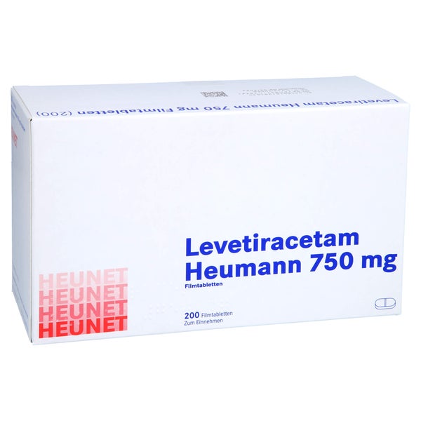 LEVETIRACETAM Heumann 750 mg Filmtabletten NET 200 St