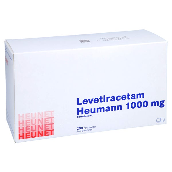 LEVETIRACETAM Heumann 1000 mg Filmtabletten NET 200 St
