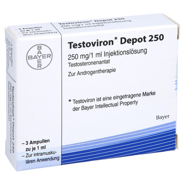 Testoviron Depot 250 Injektionslösung 3X1 ml