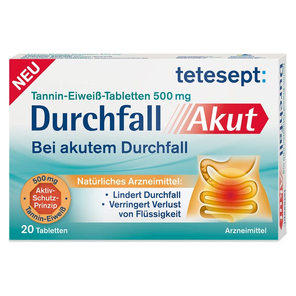 Tetesept Durchfall Akut Tabletten 20 St