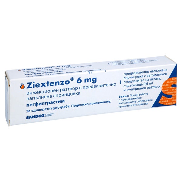 ZIEXTENZO 6 mg Inj.-Lsg.Fertigspr.m.autom.Nadels. 1 St