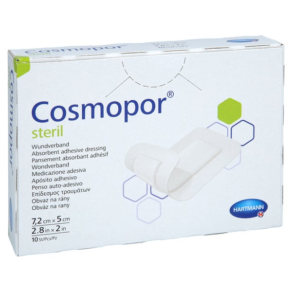 Cosmopor Steril Wundverband 5x7,2 cm 10 St