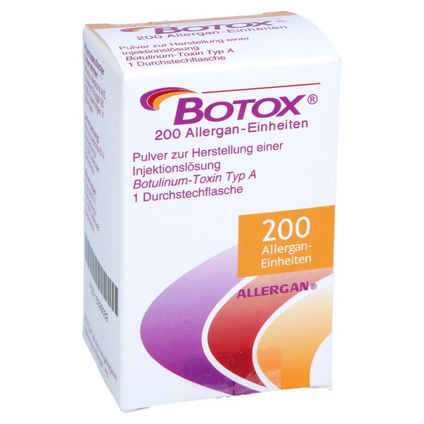 BOTOX 200 Allergan-Einheiten Plv.z.Her.e.Inj.-Lsg. 1 St