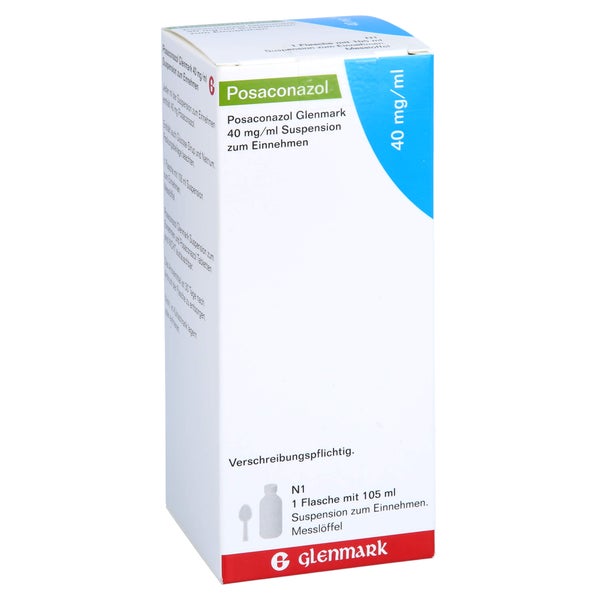 POSACONAZOL Glenmark 40 mg/ml Suspension z.Einn. 105 ml
